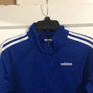 Blue Adidas Zip-up